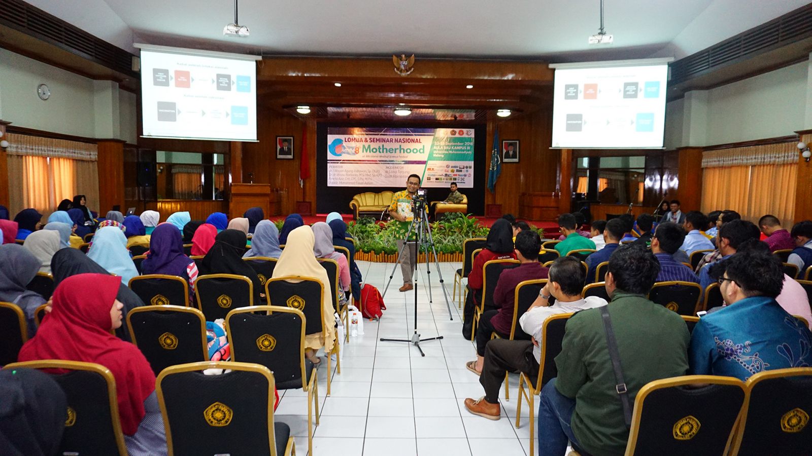 Kegiatan Islamic Medical Science Festival (IMSF) mengangkat isu kesehatan ibu dan anak. المنتدى