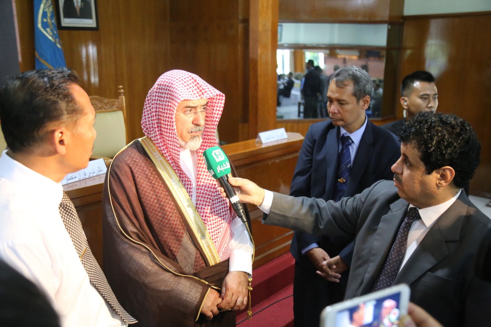 Rektor Al-Imam Muhammad Ibn Saud Islamic University (IMAMU), Riyadh, Arab Saudi, Prof. Dr. Sulaiman bin