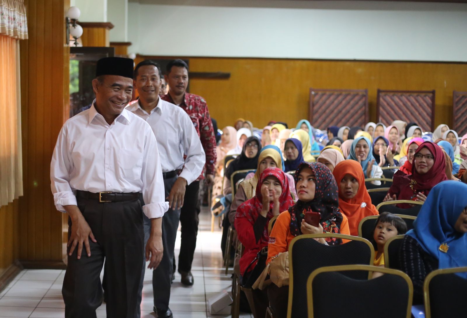 Menteri Pendidikan dan Kebudayaan Republik Indonesia (Kemdikbud RI) Prof. Dr. Muhadjir Effendy, M.AP