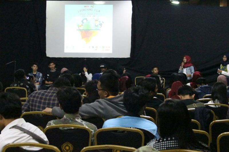   SEBANYAK delapan film pendek diluncurkan di Aula Biro Administrasi Umum (BAU) Universitas