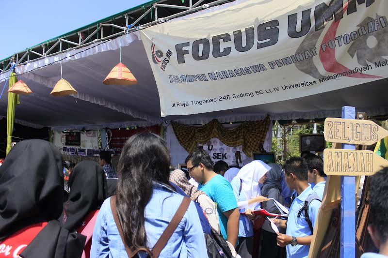 THERE were 28 Students Activity Units (UKM) of University of Muhammadiyah Malang (UMM0 on UMM helipad,