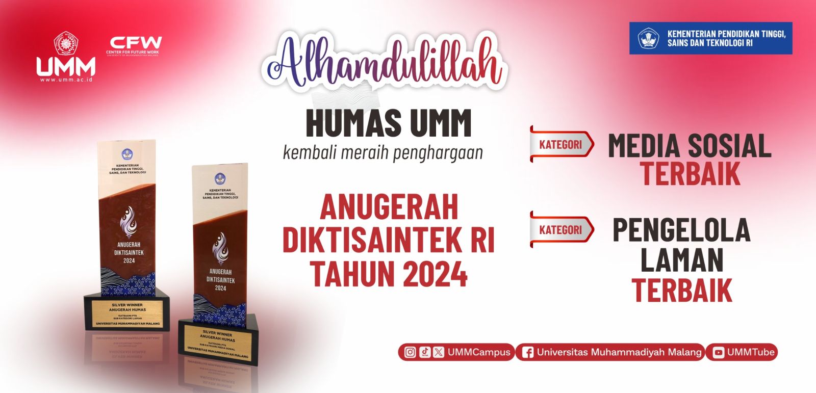 Humas UMM Raih AHD