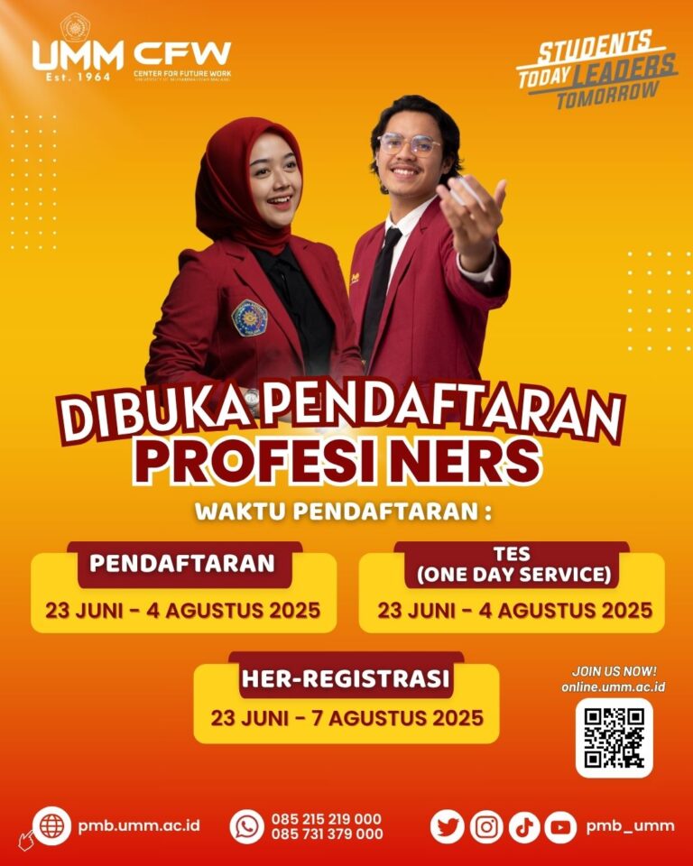 Pendaftaran Profesi Ners Telah Dibuka