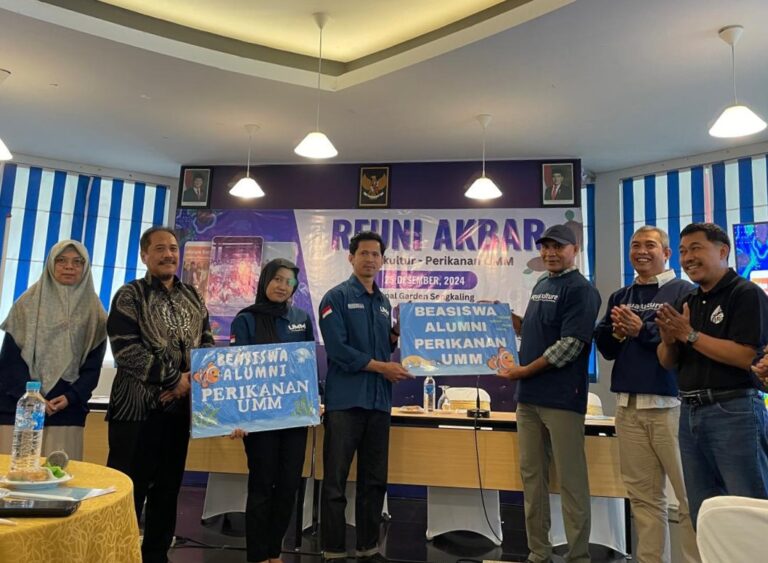 30 Tahun Perikanan UMM, Alumni Berikan Beasiswa ke Mahasiswa