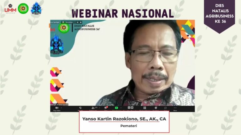 Agribisnis UMM Dorong Petani Milenial Manfaatkan Potensi Pertanian Indonesia