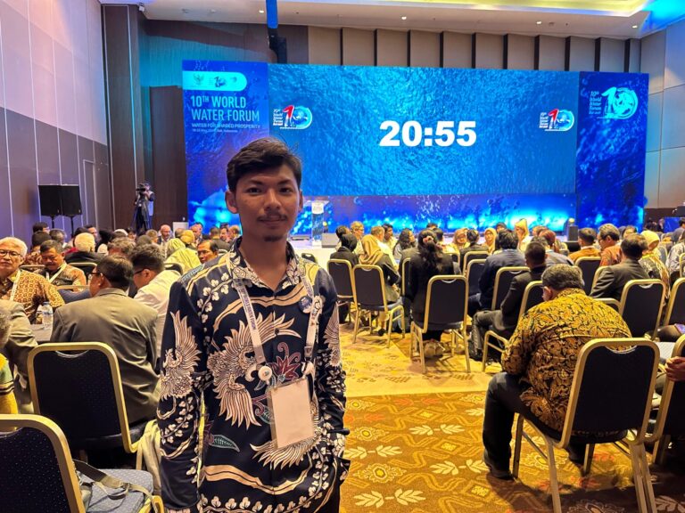 Aktif di bidang SDGs, Alumnus UMM Turut Andil di WWF ke 10