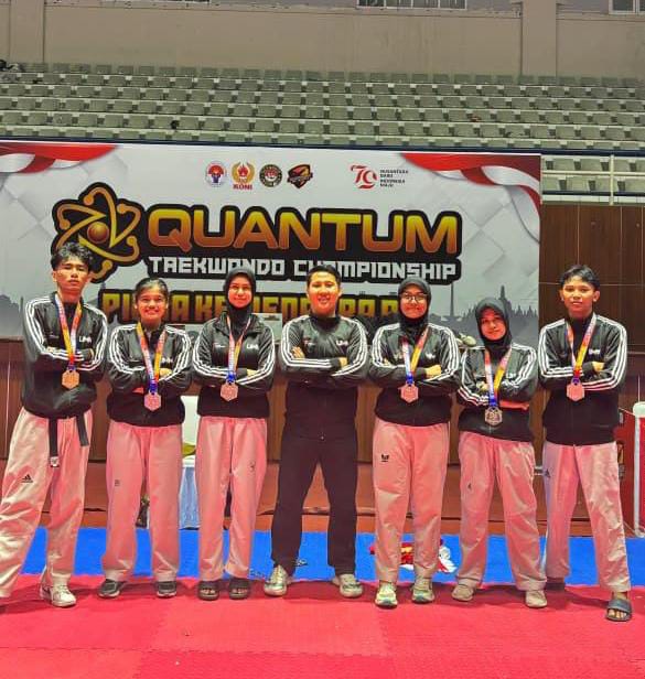 Atlet Taekwondo UMM Borong Medali di Kejuaraan Nasional Taekwondo Kemenpora