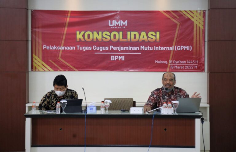 BPMI UMM Perkuat Kinerja Gugus Penjamin Mutu