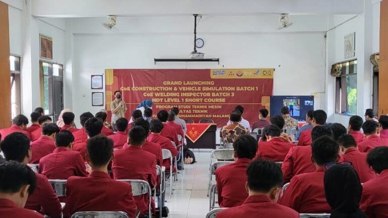 Begini Serunya Diajar Praktisi di CoE Construction & Vehicle UMM