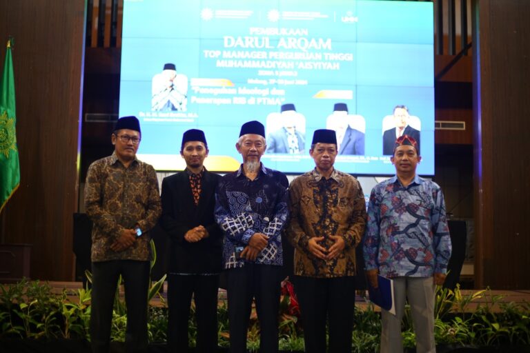 Darul Arqam Top Manager di UMM Diikuti Pimpinan Universitas PTM