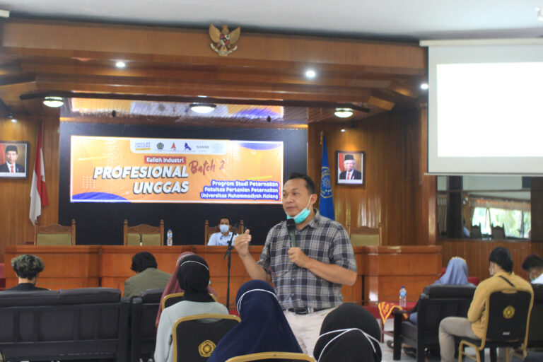 Dekatkan Peluang Kerja, FPP UMM Gelar Kuliah Industri Profesional Unggas