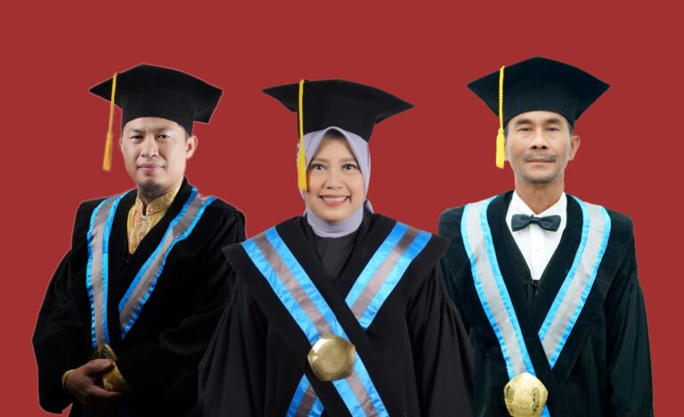 FISIP UMM Kukuhkan Tiga Guru Besar Baru, Kaji Terorisme, Politik, hingga Tata Kota