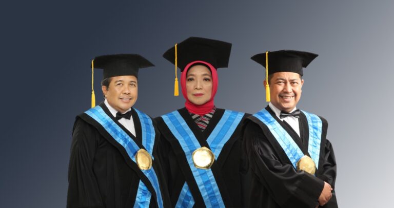 FKIP UMM Kukuhkan Tiga Guru Besar, Kajiannya dari Debu hingga Aliran Sungai