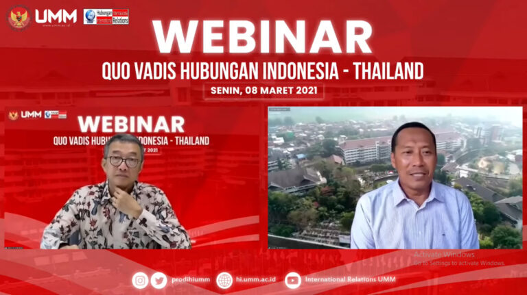 HI UMM Kaji Kondisi Kerja Sama Internasional bersama Duta Besar Indonesia untuk Thailand