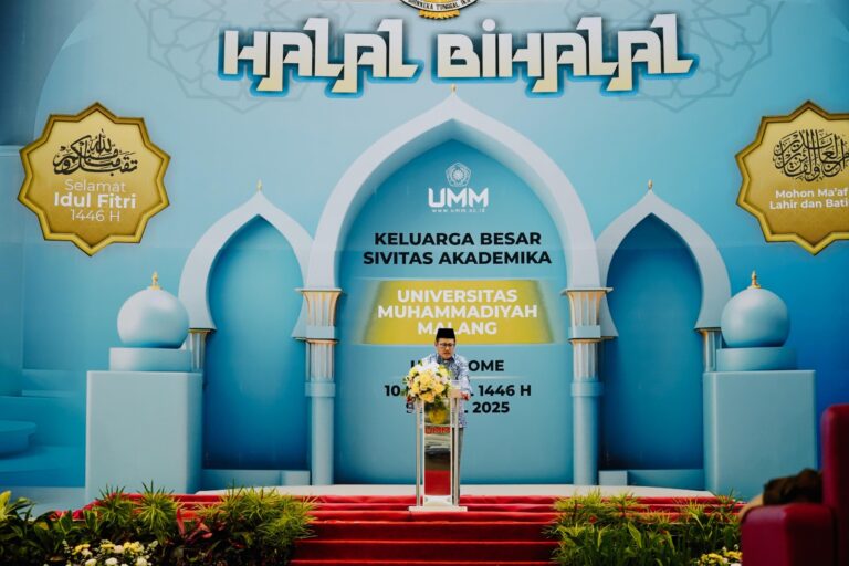 Halal Bihalal UMM Ingatkan Nilai-nilai Utama Bangun Pendidikan