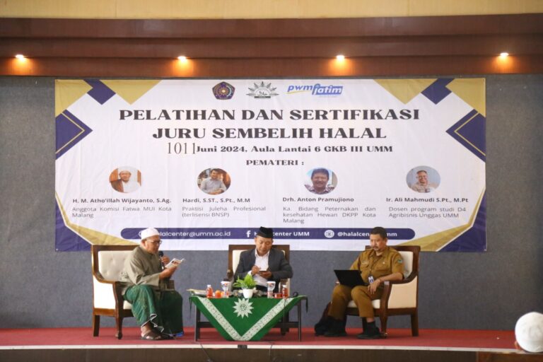 Jelang Idul Adha, UMM Latih Ratusan Juru Sembelih Halal