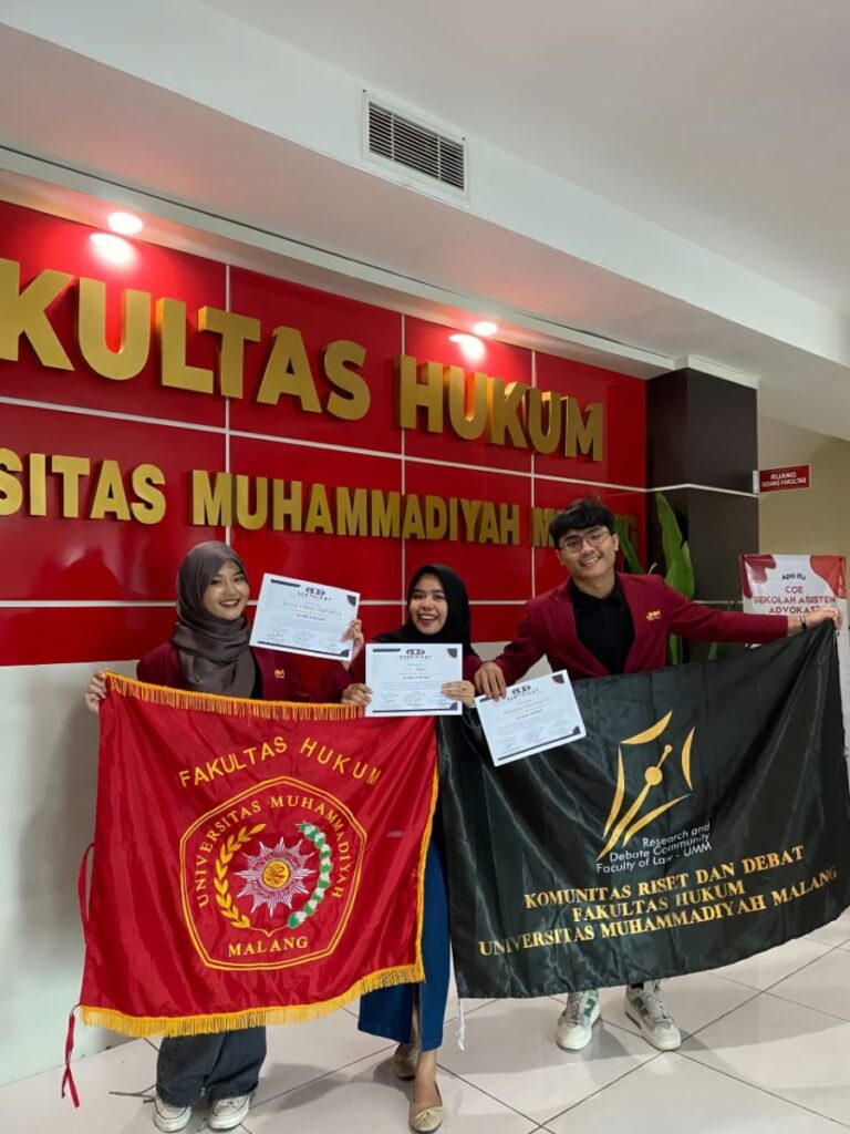 Kaji Tindak Pidana Anak, Mahasiswa UMM Menangi Debat Nasional