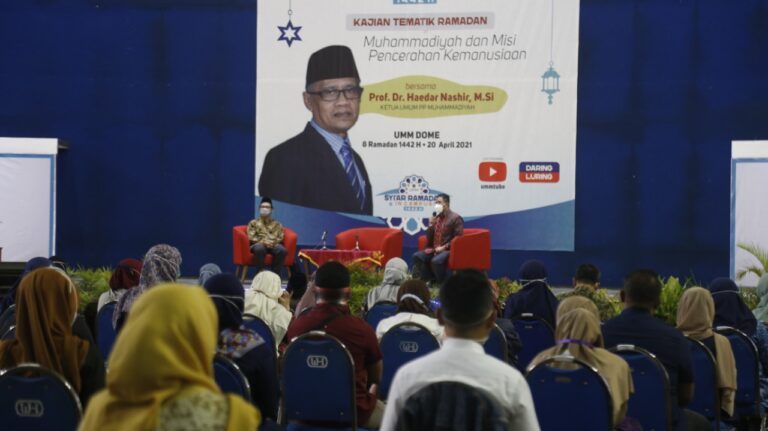 Kajian Ramadan UMM Bahas Misi Pencerahan Kemanusian