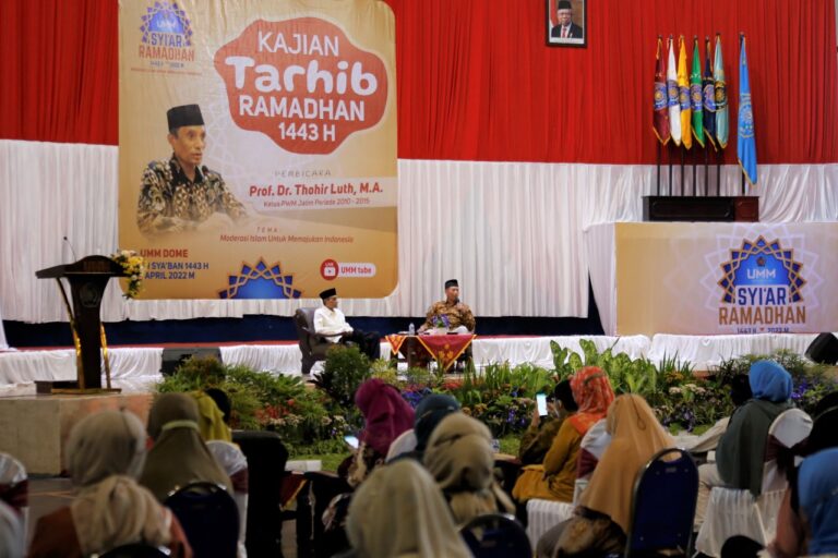 Kajian Tarhib Ajak Sivitas Akademika UMM Jadi Pribadi Berintegritas