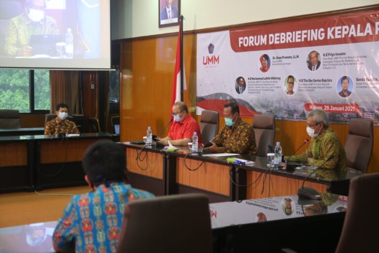 Kementerian Luar Negeri Gelar Debriefing Kepala Perwakilan RI