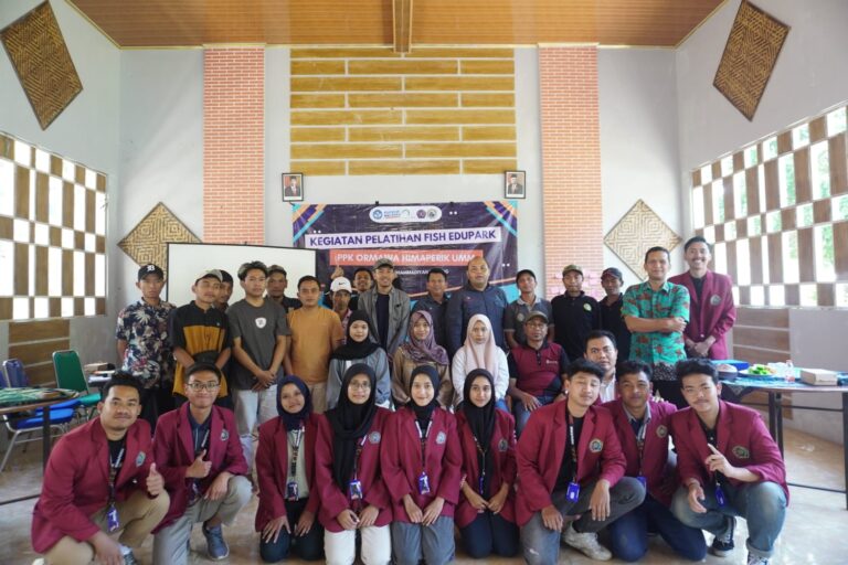 Kolaborasi FPP UMM-Desa Sanankerto Dirikan Fish Edupark Boonpring