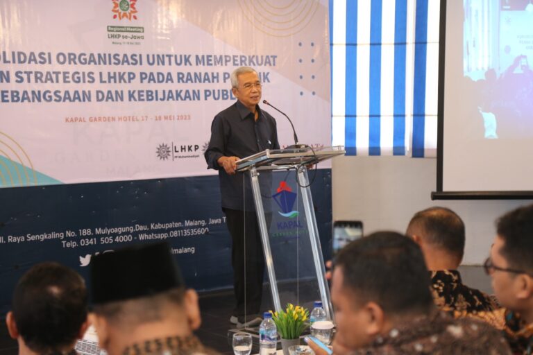 Konsolidasi LHKP di UMM, Busyro Sebut Muhammadiyah Tidak Anti Politik