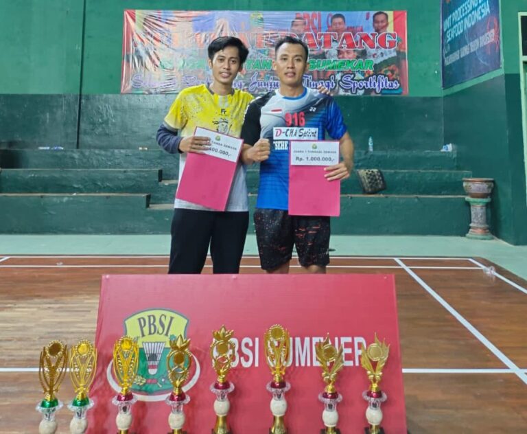 Lukman, Mahasiswa UMM yang Sukses Sabet Juara Badminton Jatim