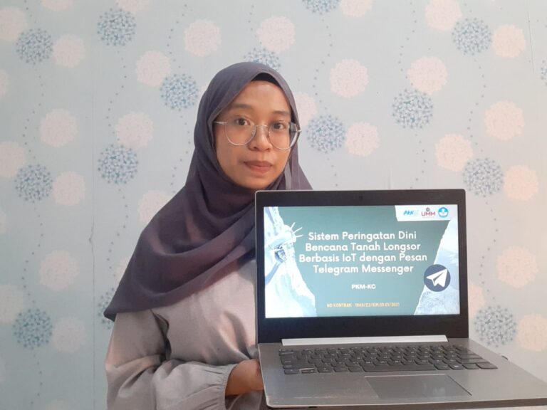 Mahasiswa UMM Ciptakan Alat Mitigasi Bencana Tanah Longsor