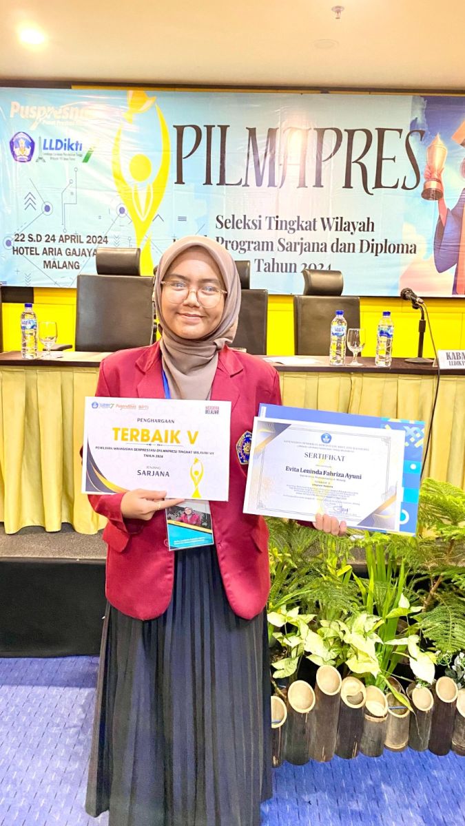 Mahasiswa UMM Ini Raih Lima Terbaik Pilmapres, Siap Wakili Jatim di Nasional