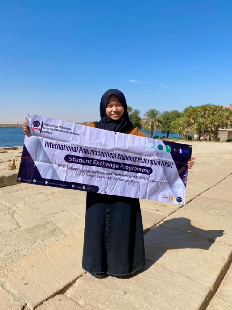 Mahasiswa UMM Ini Wakili Indonesia di IPSF Mesir