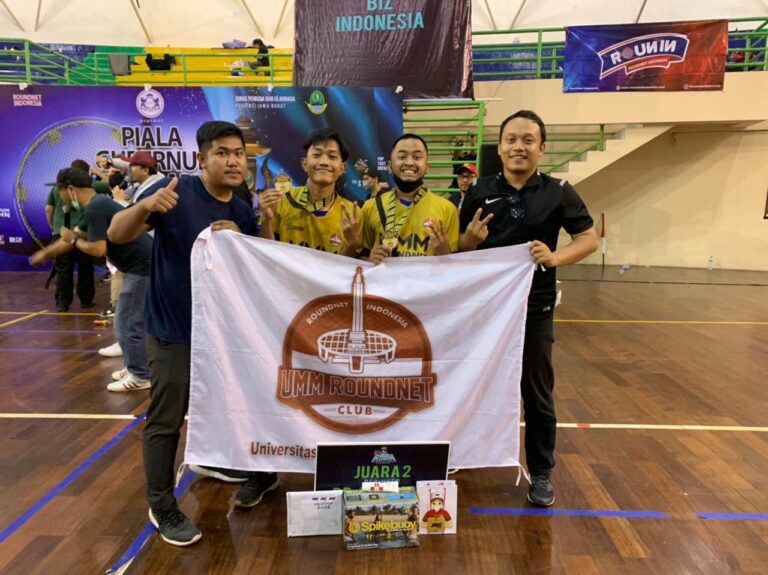 Mahasiswa UMM Menangi Kejuaraan Olahraga Baru Roundnet Nasional