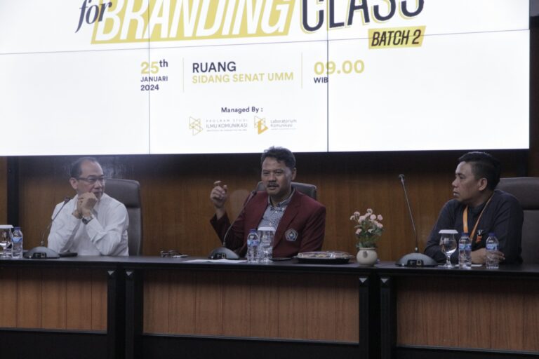 Makin Diminati, Ini Kelebihan Kelas Social Media for Branding Komunikasi UMM