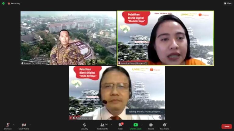 Muda Berkarya, Program Kolaborasi UMM-Shopee Ajak Mahasiswa Berbisnis Digital