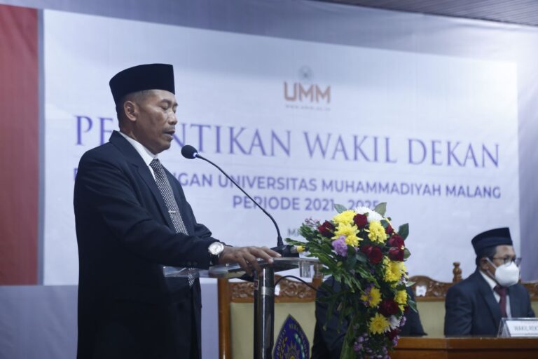 Para Wakil Dekan Baru UMM Resmi Dilantik