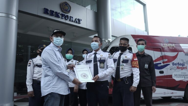 Peduli Sesama, Satpam UMM Galang Dana Korban Bencana