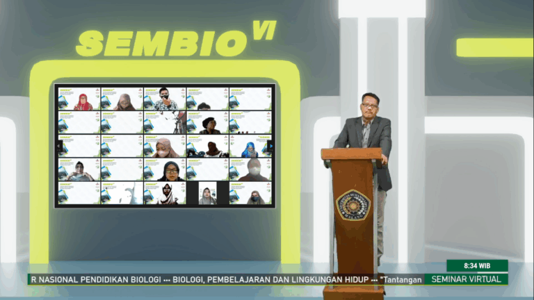 Pendidikan Biologi UMM Bahas Solusi Pembelajaran Pasca Pandemi
