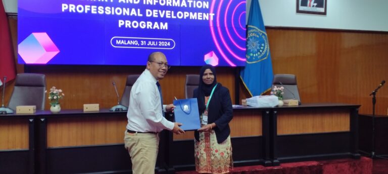 Pustakawan Maladewa Belajar Manajemen Pustaka ke UMM