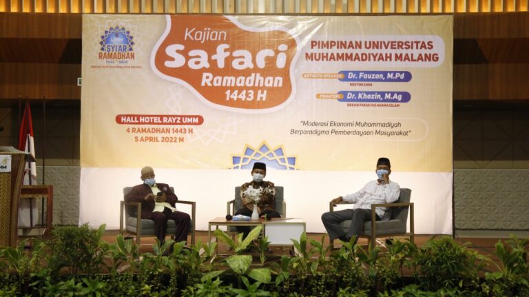 Safari Ramadan UMM Ajak Staf Unit Usaha Jadi Orang Kaya yang Dermawan