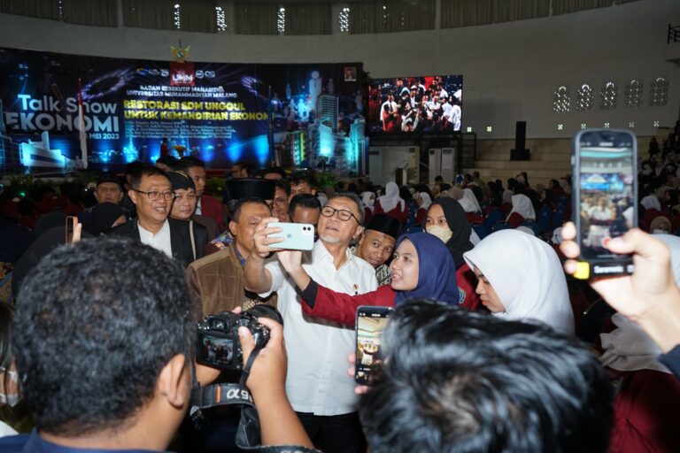 Songsong Indonesia Emas 2045, Mendag RI Sebut CoE UMM Terobosan Apik