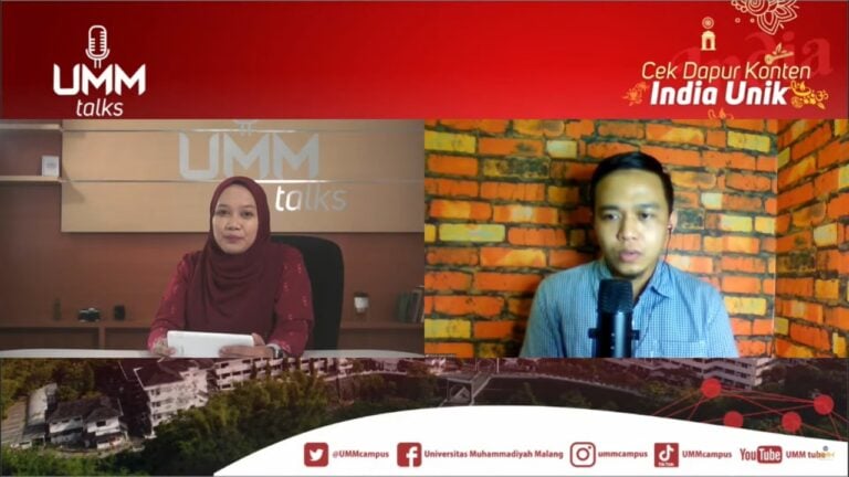 Sukses Jadi Youtuber, Dosen UMM Ini Ceritakan Keunikan India