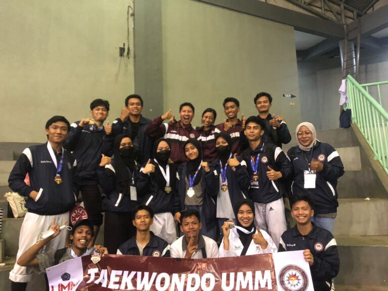 Taekwondo UMM Borong Medali di Kajurprov Jatim 2022