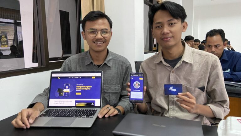 Tapfirts, Kartu Nama Digital Kaya Fitur Ciptaan Mahasiswa UMM