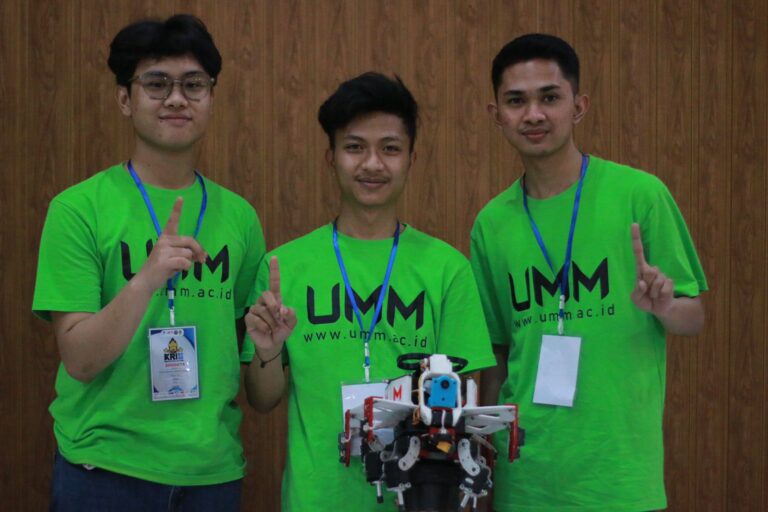 Tim Dome UMM Juara Satu Kontes Robot SAR Nasional