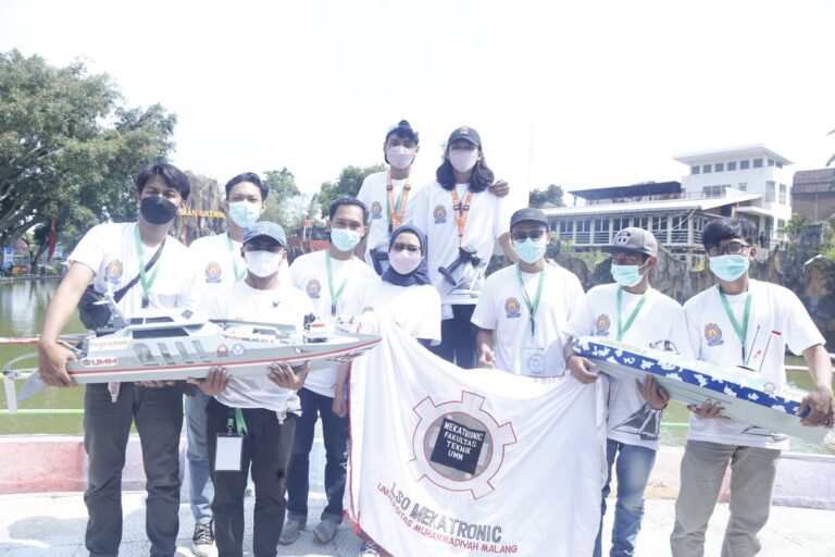 Tim Mekatronic UMM Borong Juara di Kontes Kapal Cepat Nasional