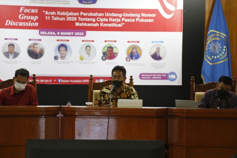 UMM-DPR RI Kaji Ulang UU Ciptaker
