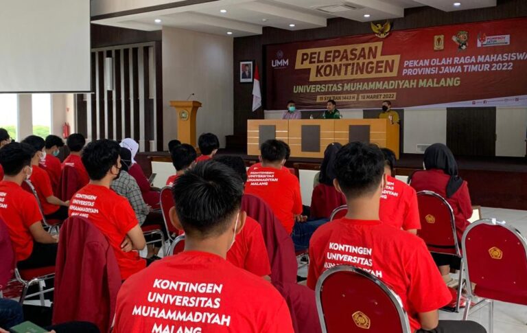 UMM Kirim Ratusan Altlet Berlaga di Pomprov Jatim 2022
