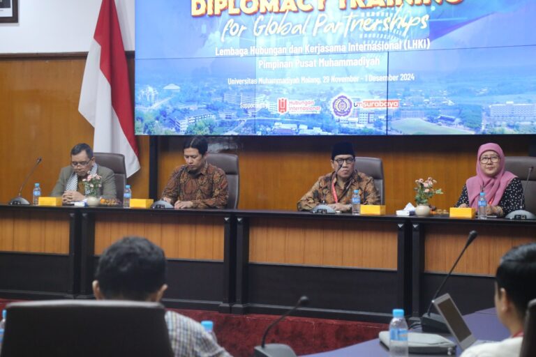 UMM-LHKI PP Muhammadiyah Adakan Pelatihan Diplomasi