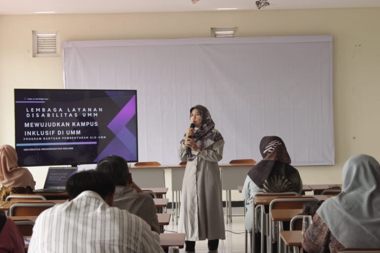 UMM Pertegas Komitmen Jadi Kampus Inklusi