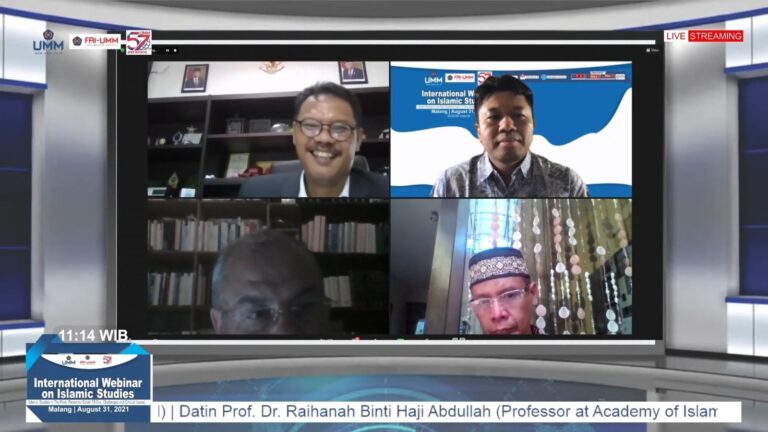 Webinar Internasional FAI UMM Kaji Tantangan Islamic Studies Pasca Pandemi