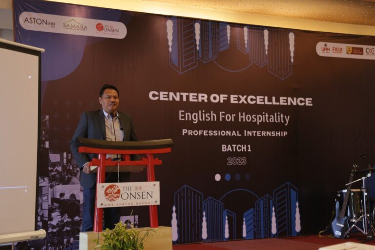 Puluhan Peserta CoE English for Hospitality UMM Dikirim Magang Hotel Berbintang